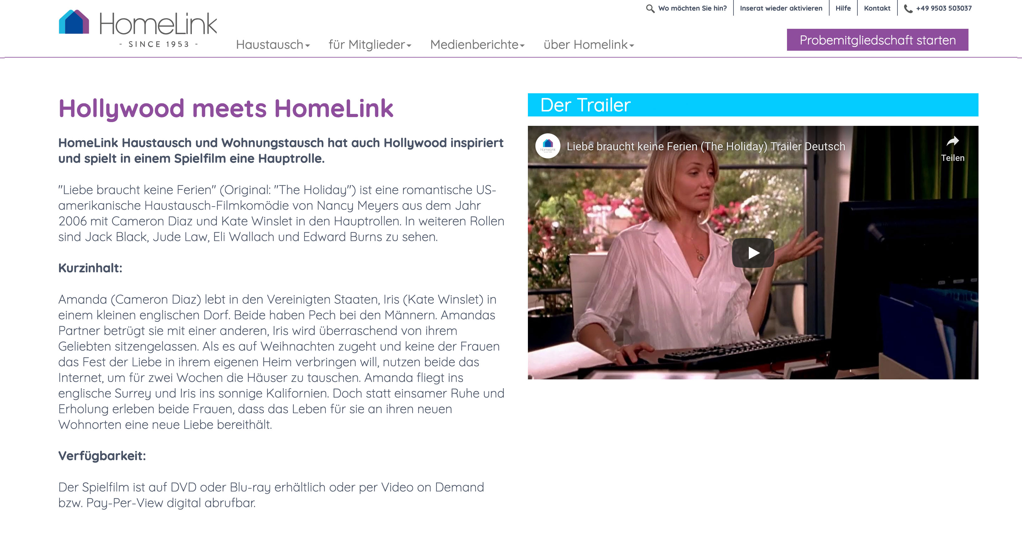 Homelink // Wohnungstausch