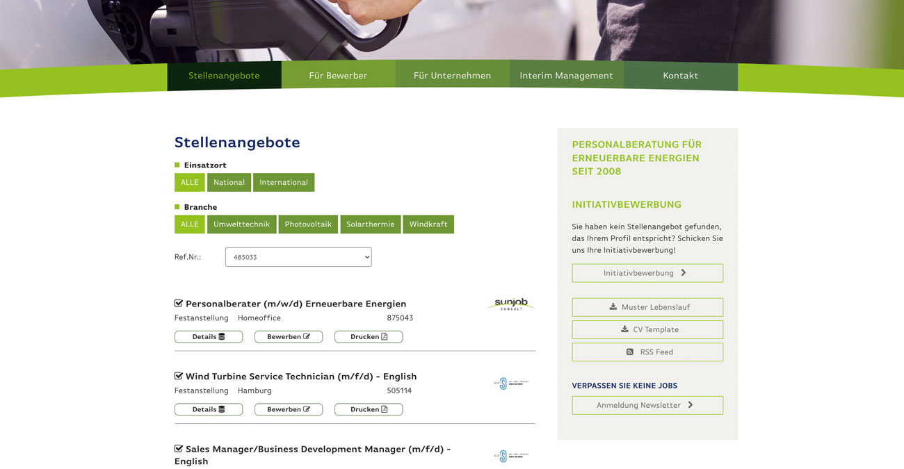 Leistung 1 - Personal Suche / Datenbank
