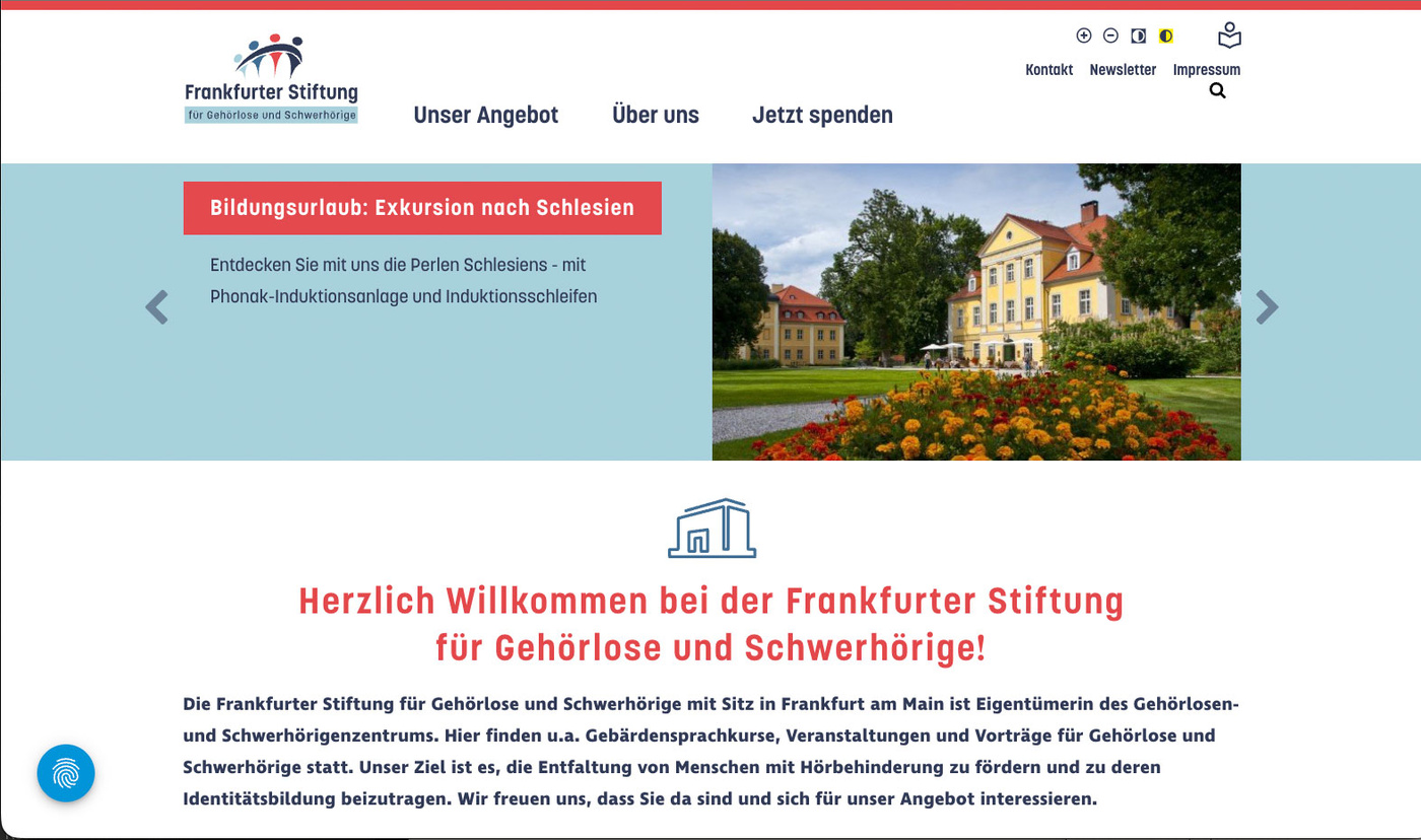 GLSH — eine Website, die wirklich für alle zugänglich ist