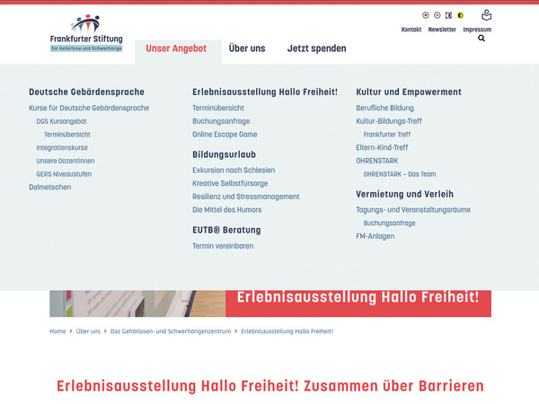 GLSH — eine Website, die wirklich für alle zugänglich ist