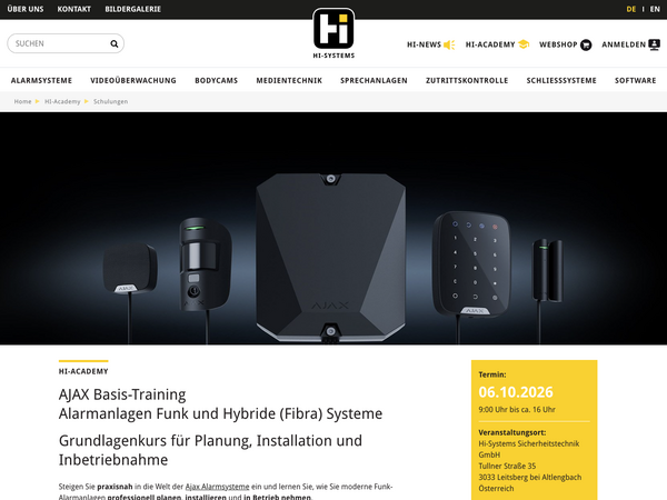 hi-systems — Intelligente Produktdarstellung für Fachhandel