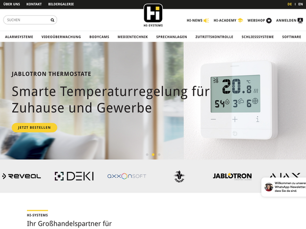 hi-systems — Intelligente Produktdarstellung für Fachhandel