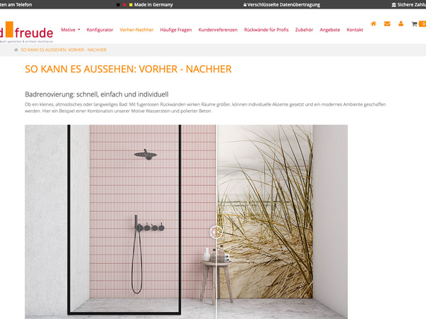 Wandfreude — vom Motiv zur Maßanfertigung