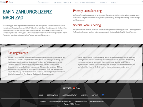 Silverton — Partner für Special Situations