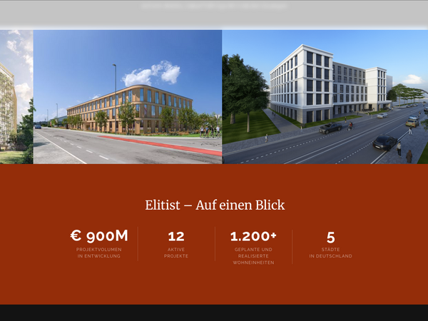 Elitist — Immobilien ganzheitlich gedacht